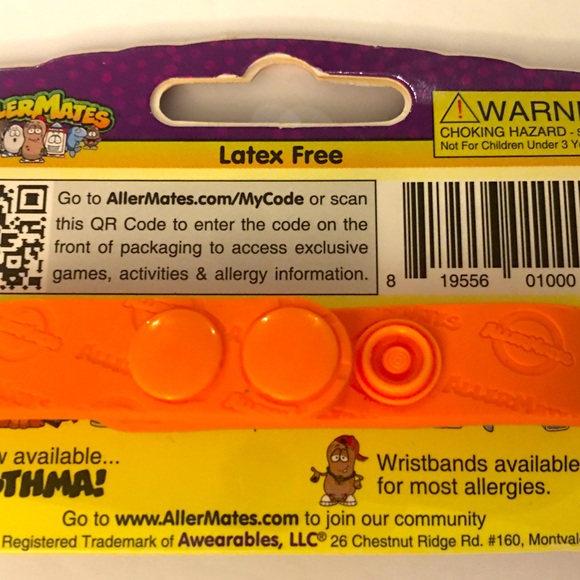 NEW: PEANUT ALLERGY BRACELET- MEDICAL BRACELET - Picture 6 of 6